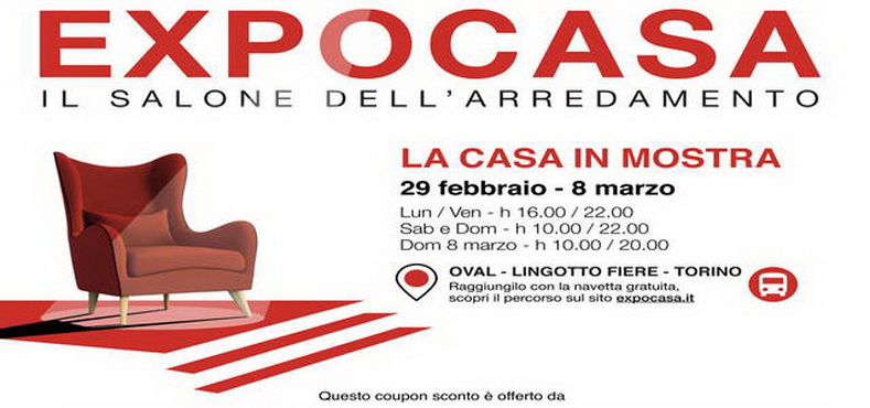 Expocasa - Выставка дизайна итальянского жилья в Турине 2020