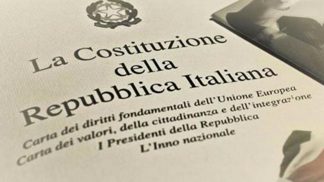 Референдум в Италии по сокращению количества депутатов в Парламенте