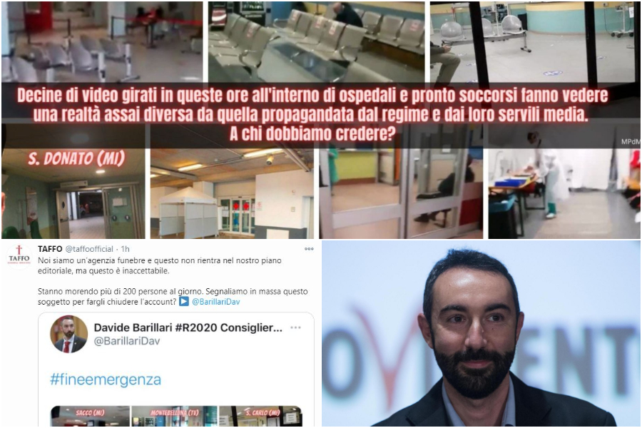 Политик доказывает что в Италии пустые больницы и нет коронавируса